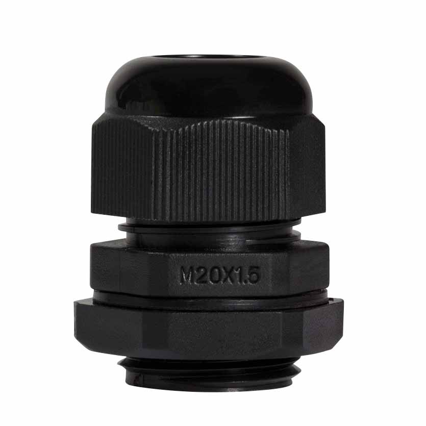 CG0M20B CABLE GLAND M20, SET WITH 10pcs., IP68, BLACK, LOGILINK
