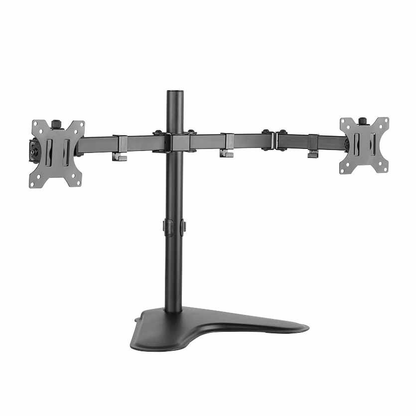 BP0045 DUAL MONITOR DESK STAND, 13-32″, MAX.8KG ADJ 180, LOGILINK