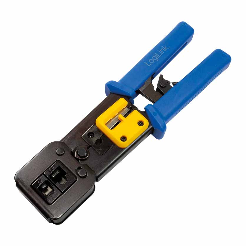 WZ0037 CRIMPING TOOL FOR RJ11/12/45/EX PLUGS, WITH CUTTER LOGILINK
