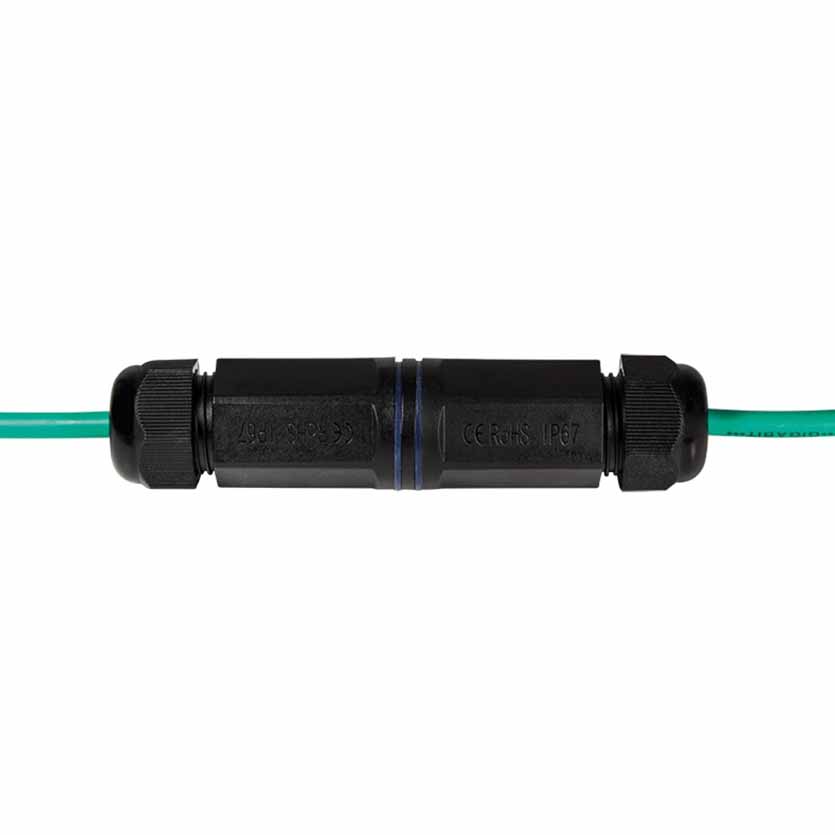 NP0080 OUTDOOR PATCH COUPLER F/F CAT6 RJ45 WATERPROOF IP67, LOGILINK