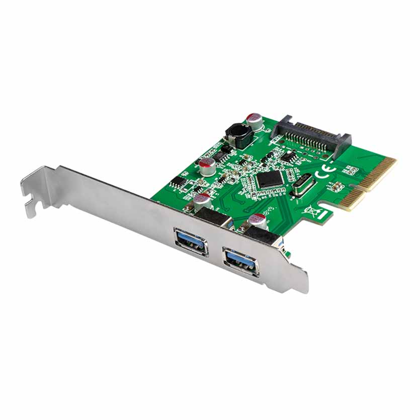 PC0080 PCI EXPRESS CARD, 2x USB3.1(Type A) GEN2 LOGILINK