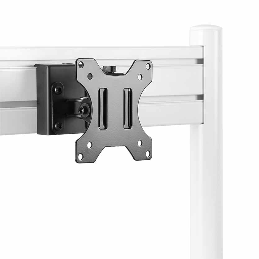 EO0019-4 SLATWALL MONITOR MOUNT, PIVOTED 13-27″ ORGANISATION SYSTEM, LOGILINK