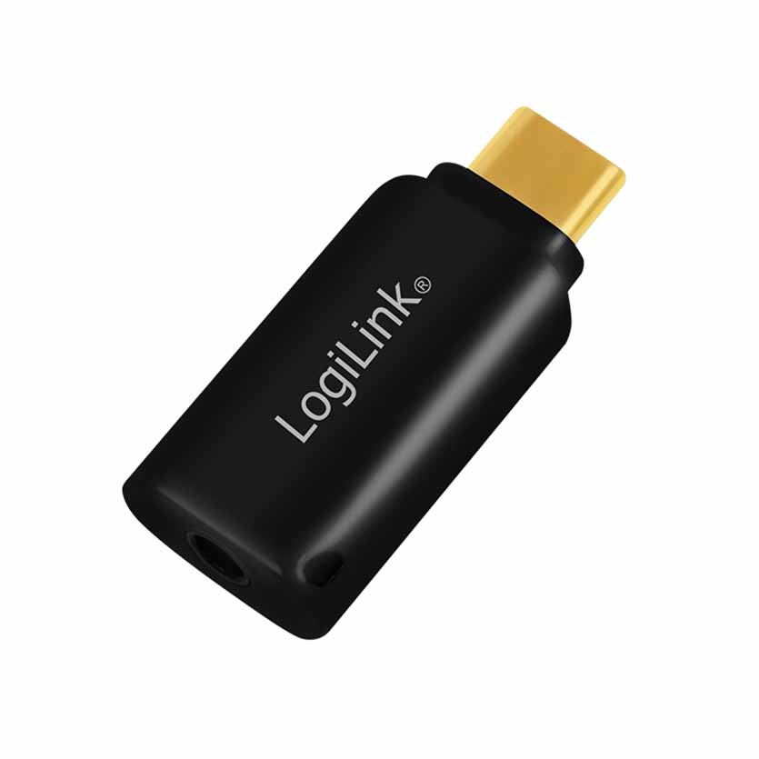 UA0356 SOUNDCARD USB-C TO 3.5mm AUDIO ADAPTER LOGILINK