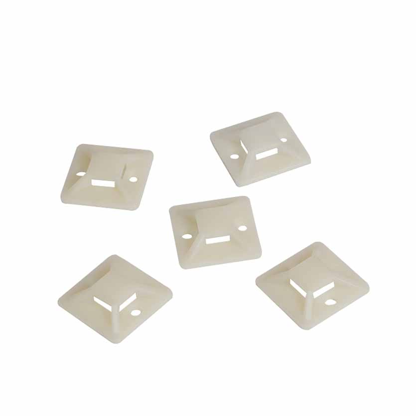 KAB0042 100pcs CABLE TIE MOUNTS 19×19 SELF-ADHESIVE LOGILINK