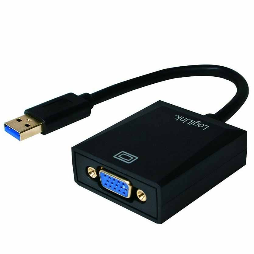 UA0231 USB3.0 TO VGA ADAPTER BLACK LOGILINK