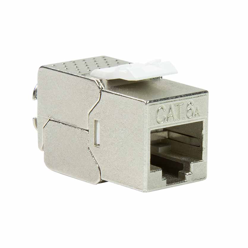 NK4019 KEYSTONE CAT6A JACK STP RJ45, AWG22-26,14,8mm WIDTH LOGILINK