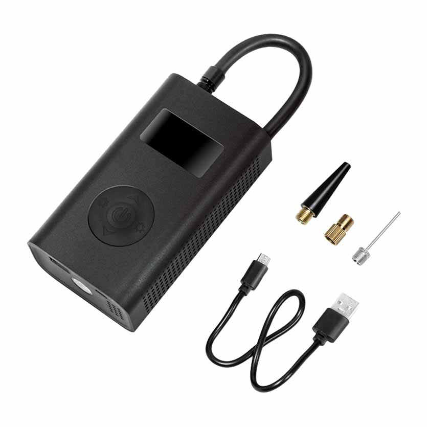 PA0265 AIR COMPRESSOR PORTABLE POWERBANK WITH LED FLASHLIGHT, 1xUSB-A LOGILINK