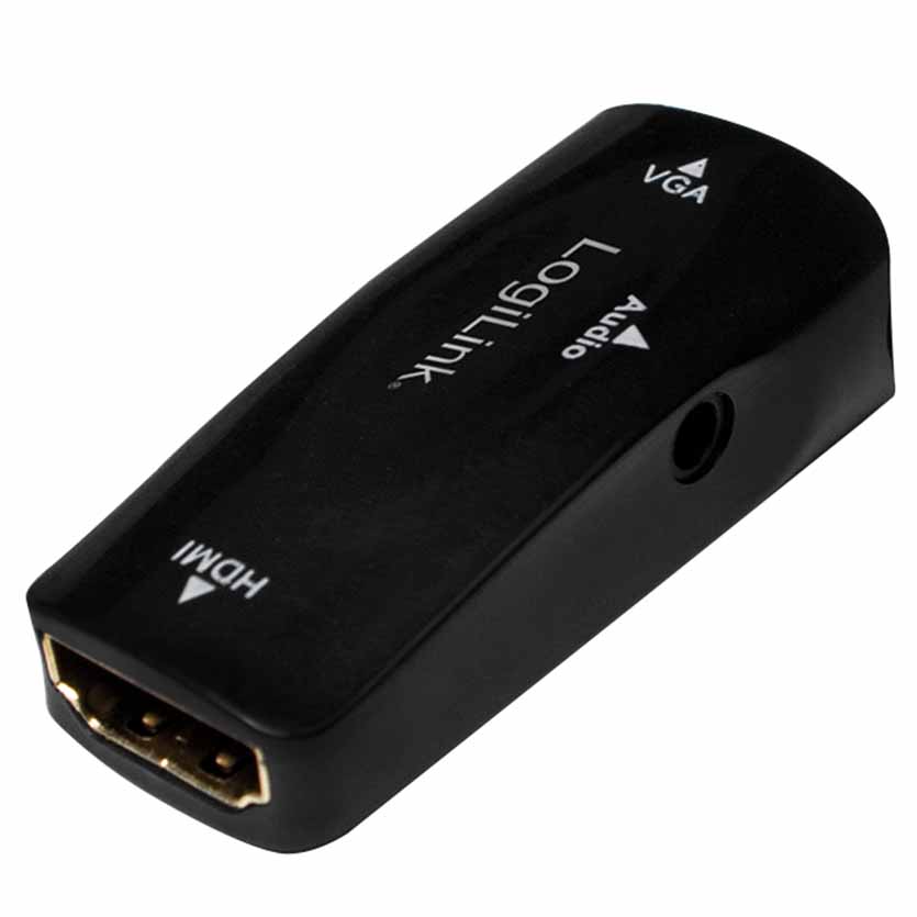 CV0108 HDMI TO VGA ADAPTER F/F +3.5mm 1080p LOGILINK