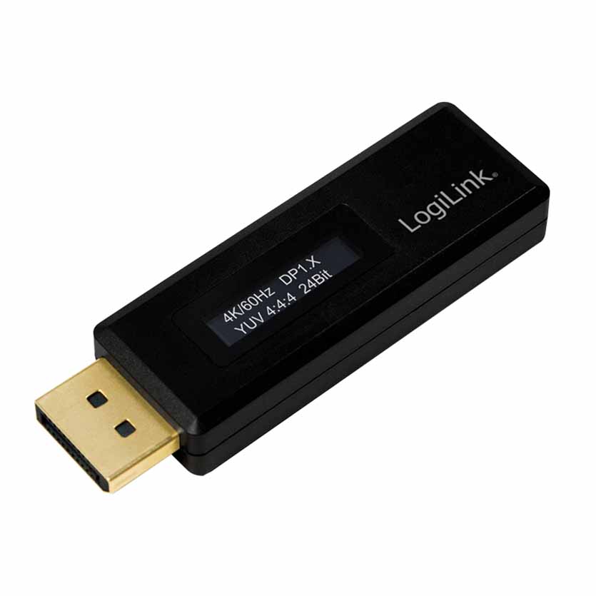 CV0112 DISPLAY PORT TESTER FOR EDID INFORMATION, LOGILINK