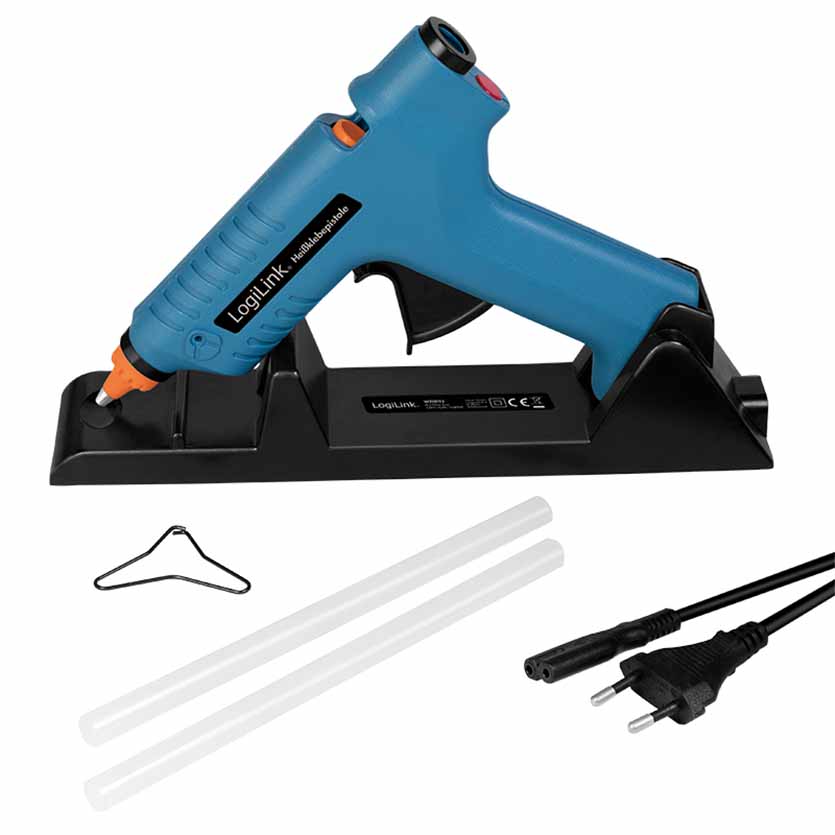 WZ0052 HOT GLUE GUN WIRELESS 80W WITH STATION LOGILINK