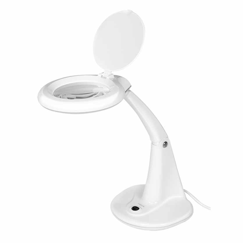 WZ0059 MAGNIFYING DESK GLASS LAMP 3 & 12  DIOPTER  LOGILINK