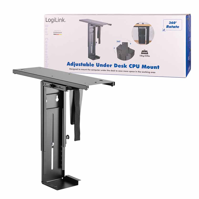 EO0004 PC MOUNT, ROTABLE, EXTENDABLE, UPTO 10KG LOGILINK