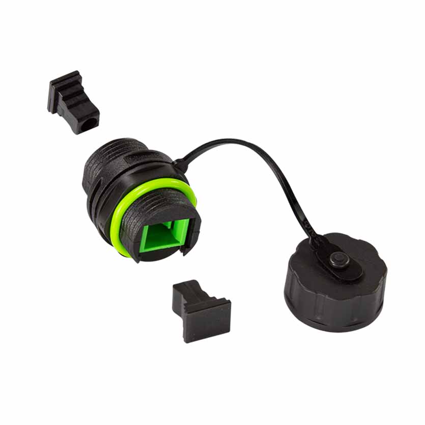 FA05SX1 WATERPROOF FIBER OPTIC SIMPLEX SC CONNECTOR WITH DUST CAP LOGILINK