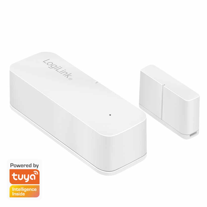 SH0108 WI-FI SMART DOOR & WINDOW SENSOR, TUYA COMPATIBLE, LOGILINK