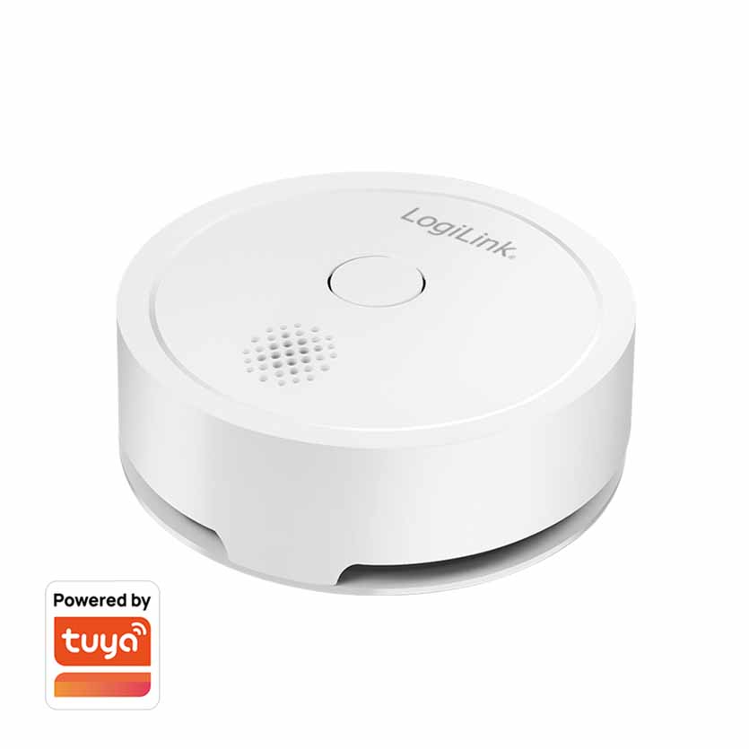 SH0132 WI-FI SMART SMOKE DETECTOR, TUYA COMPATIBLE, LOGILINK