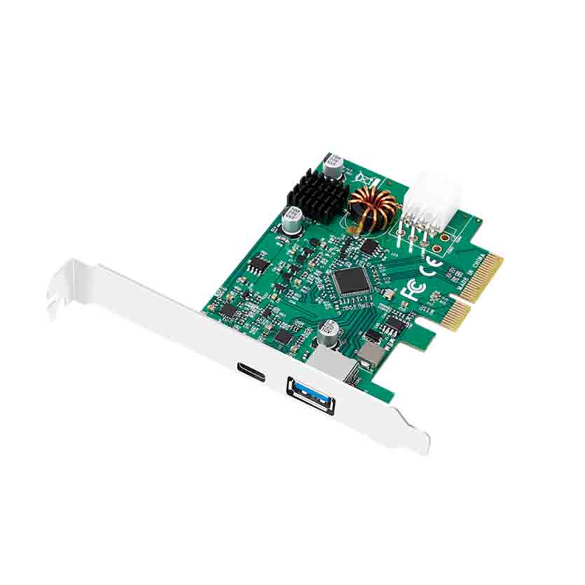 PC0089 PCI EXPRESS CARD, USB3.2 GEN2x1, USB-C PD3.0, USB3.0 LOGILINK