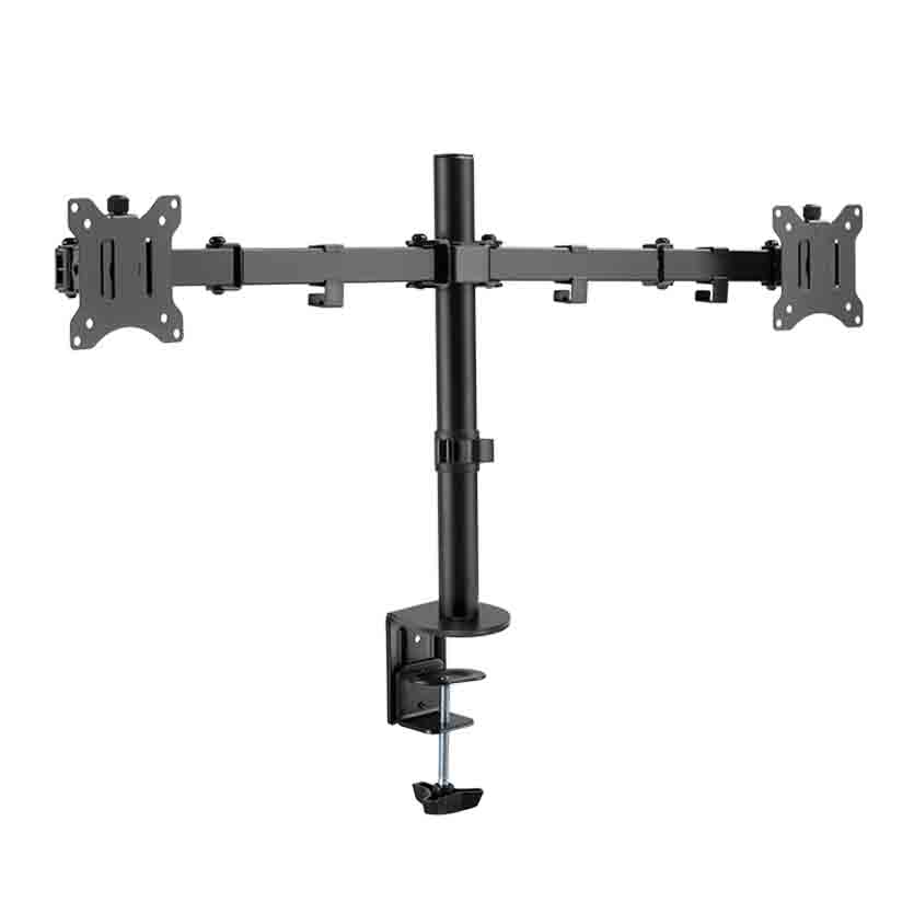 BP0098 DUAL MONITOR DESK MOUNT, 17-32″, MAX.8KG PER ARM LOGILINK