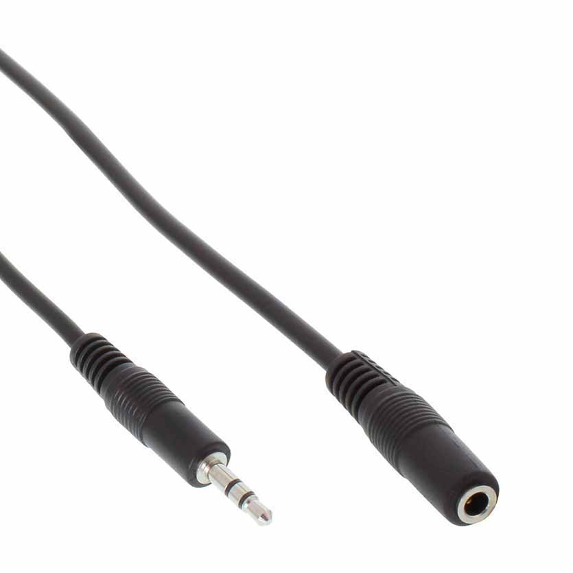 99933 STEREO CBL 3.5mm M/F 3m INLINE