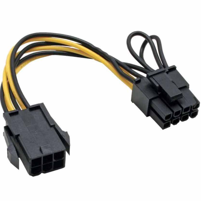 26626 INTERNAL POWER ADAPT.6pin>8pinPCIe INLINE