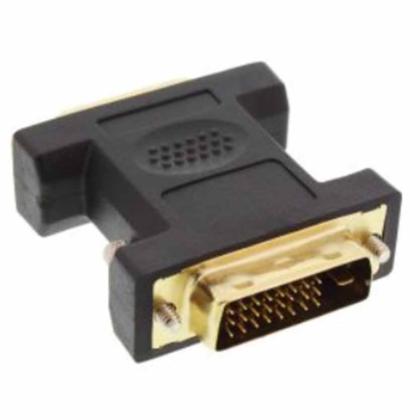 17760P DVI-D 24+5 FEM TO 24+1 MALE ADAPTOR INLINE