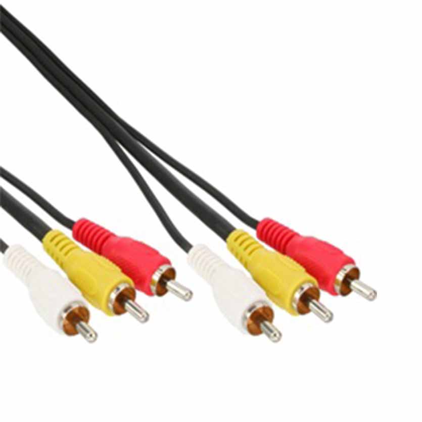 89605 5m 3x RCA M/M AUDIO/VIDEO CBL INLINE