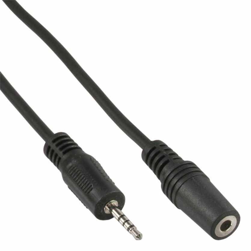 99308B AUDIO 4pin 2.5mm M>4pin 3.5mm F CABLE INLINE