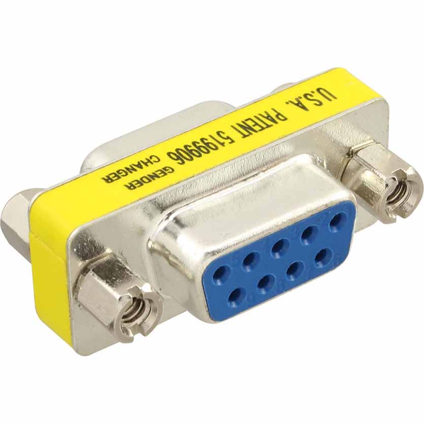 32224 MINI GENDER CHANGER 9pin F/F INLINE