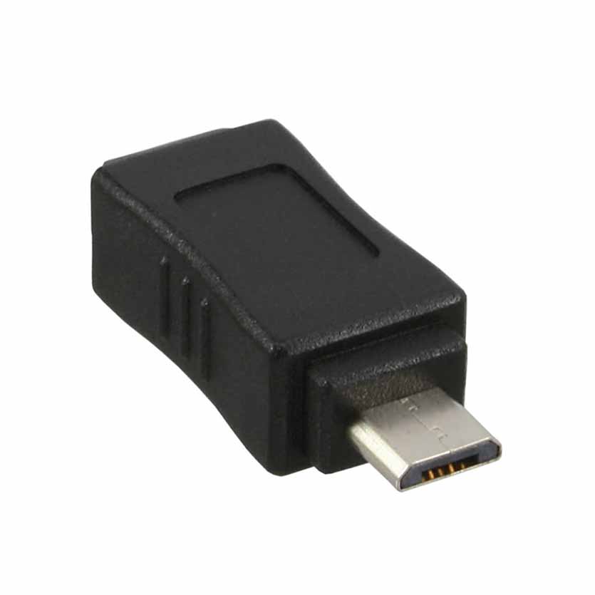 31602 USB ADAPTER MICRO B-MALE TO MINI 5-PIN FEMALE INLINE