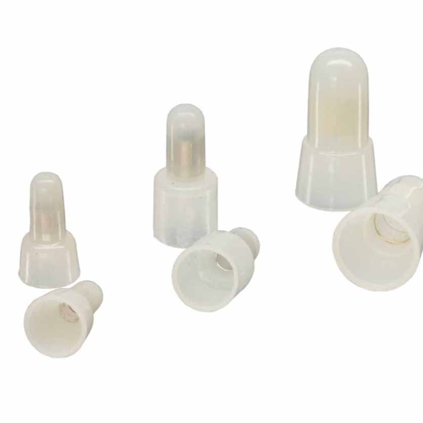 44001N CABLE CLAMB SET TRANSPARENT NYLON 100PCS INLINE