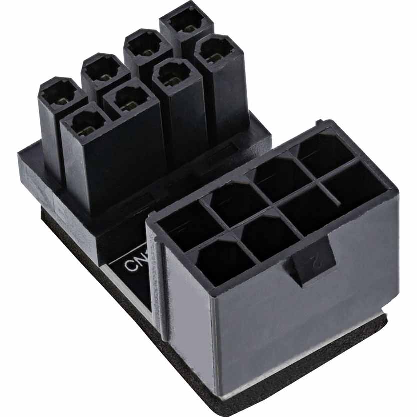 26638F INTERNAL POWER ADAPTER ATX 8-PIN M/F(REVERSE)  INLINE