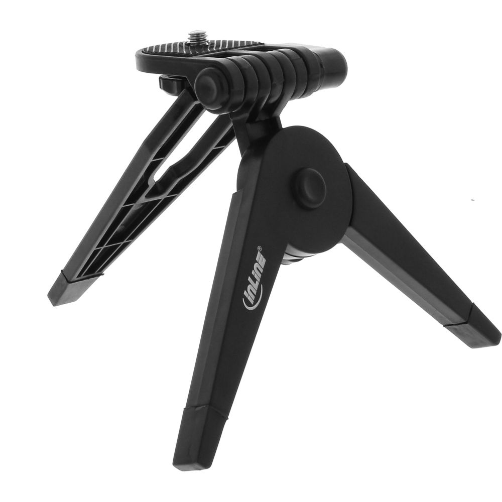 48008 PORTABLE MINI TRIPOD for DIGITAL CAMERAS 8.5cm, INLINE