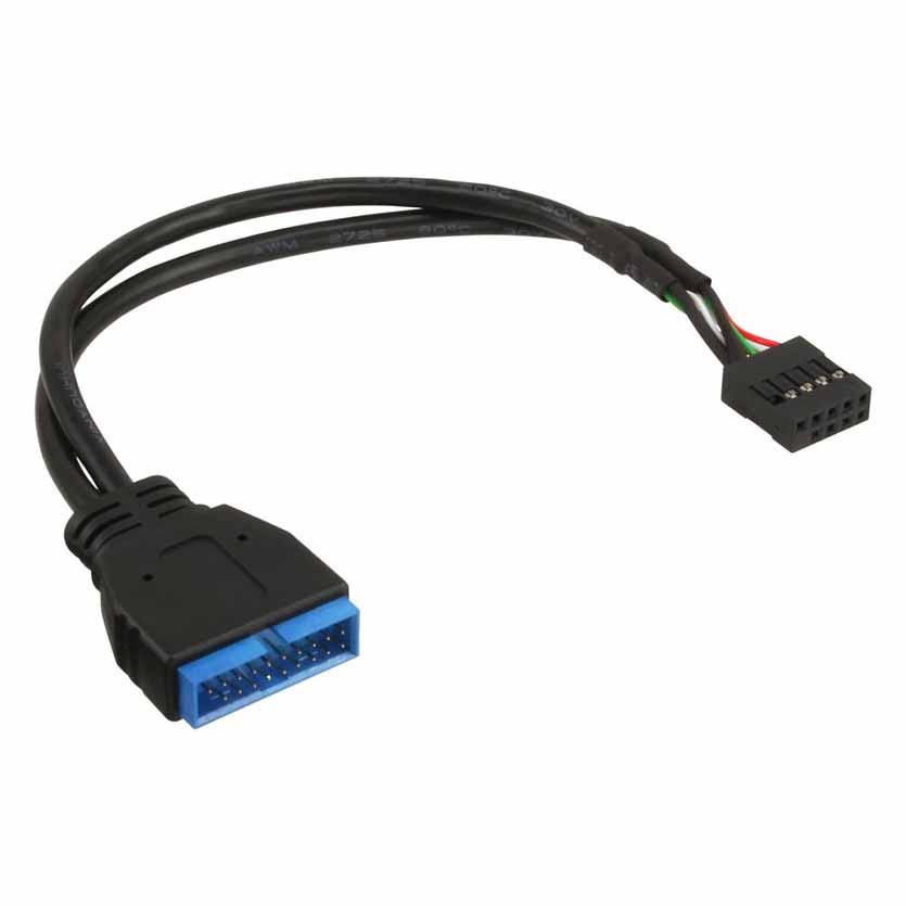 33449I 0.15m USB2.0 HEADER TO USB3.0 INTERNAL ADAPTER CABLE INLINE
