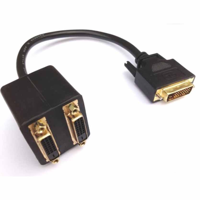 AD-040 DVI SPLITTER M TO 2xDVI F ACULINE