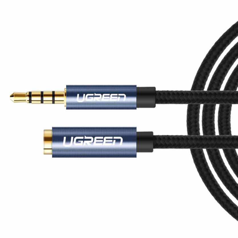 40675 2m AUDIO CABLE 4-pin 3.5mm M/F UGREEN