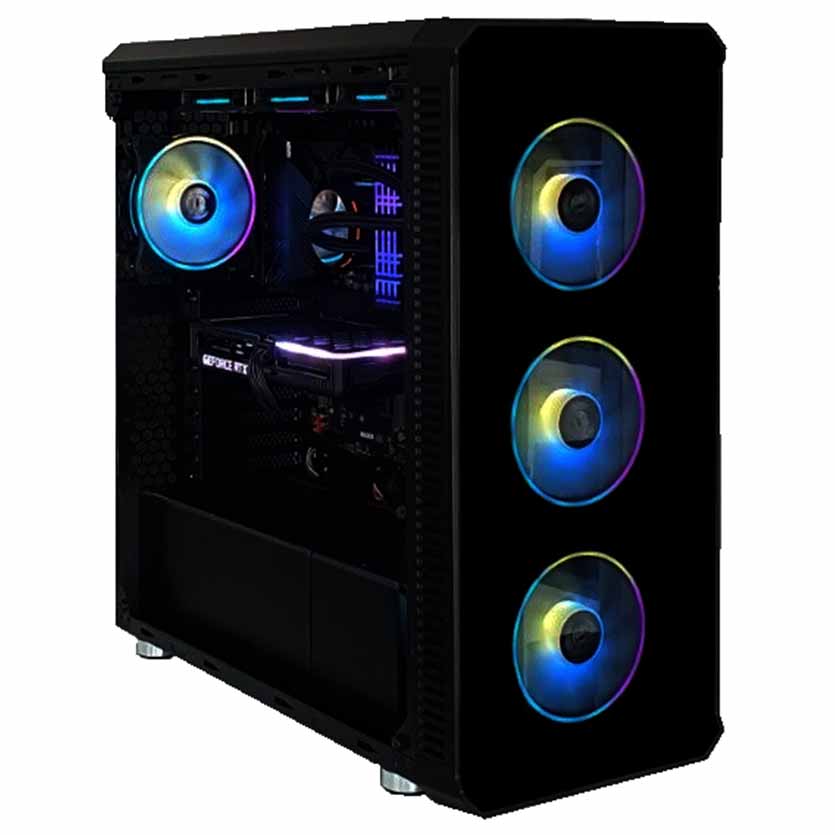 VANGUARD FULL TOWER TEMPERED GLASS PC CASE SAMA