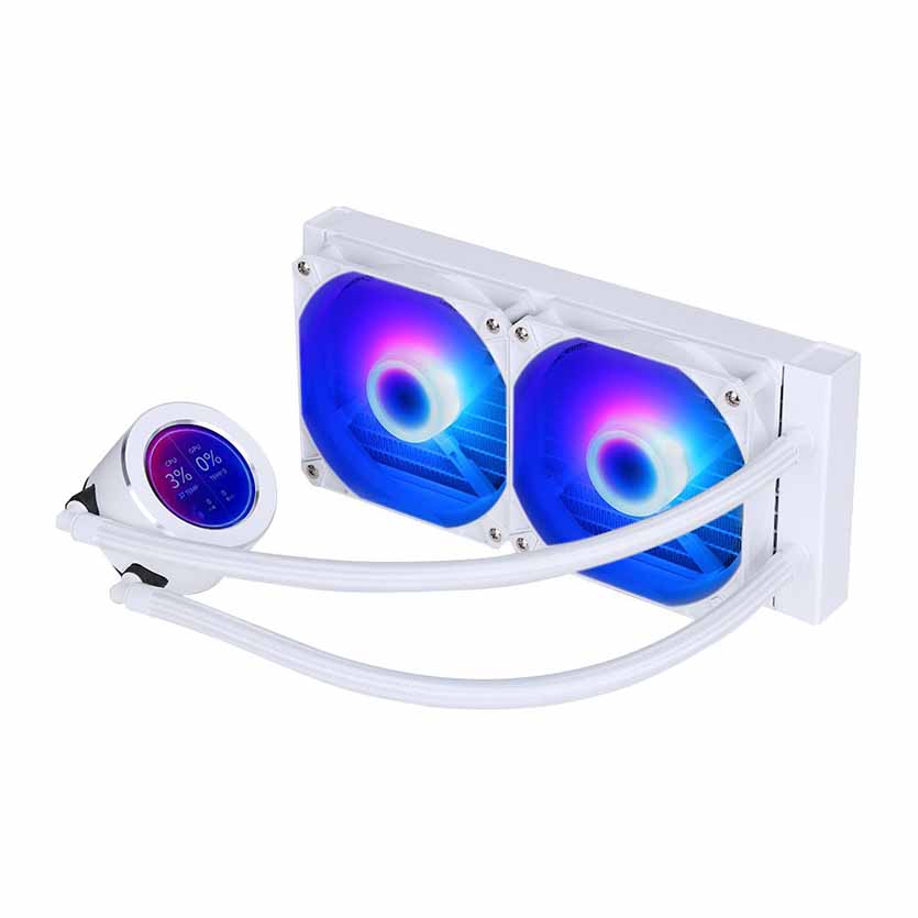SM240 WHITE LD CPU LIQUID COOLER 240mm SAMA