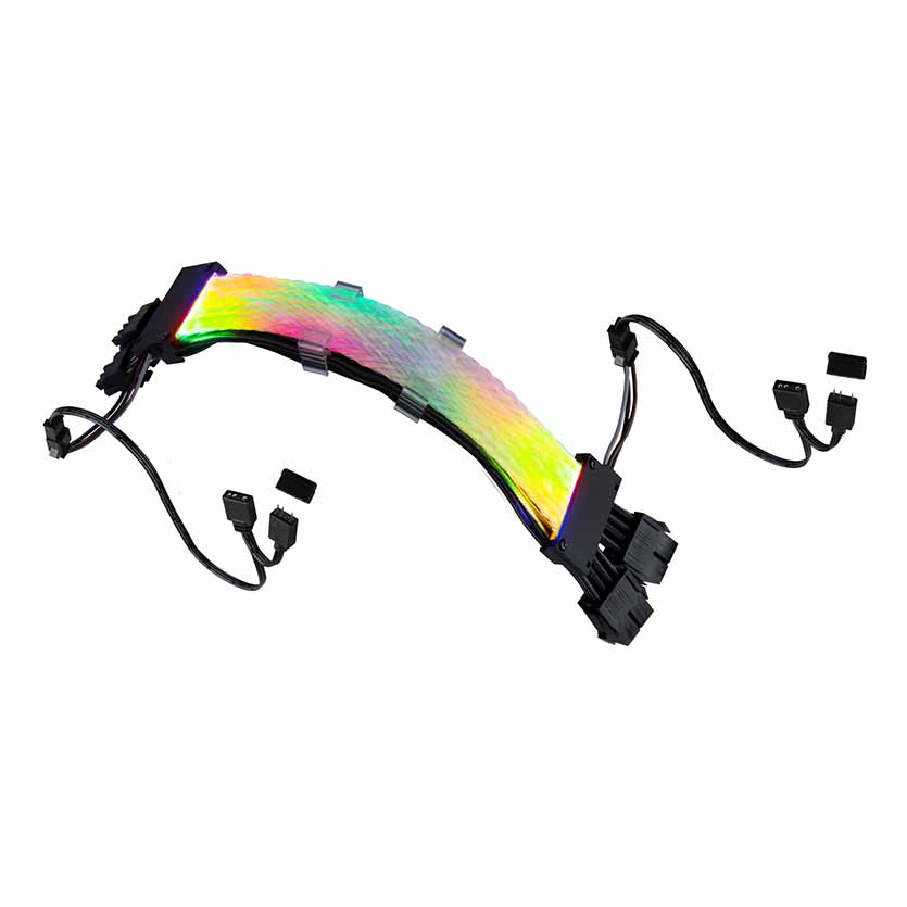 CA-RGB-8P-01 ASTRA ARGB EXNTENSION CABLE 8P ATX GELID