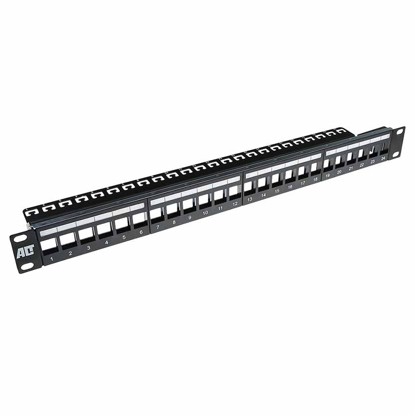 PP1030 24PORTS CAT6 PATCH PANEL UNLOADED ACT
