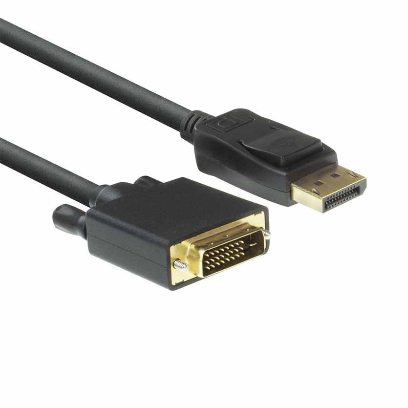 AC7505 1.8m DISPLAYPORT TO DVI M/M CABLE ACT
