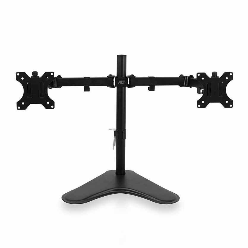 AC8320 DUAL MONITOR DESK STAND, UPTO 32″, MAX.8KG  ACT