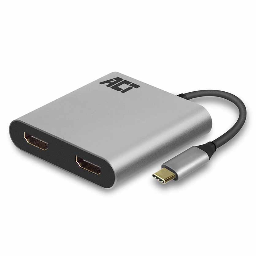 AC7012 4K USB-C TO HDMI DISPLAY ADAPTER FOR 2 MONITORS MST, ACT