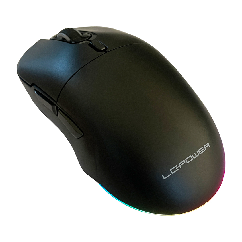 LC-M900B-C-W WIRELESS GAMING MOUSE BLACK 2.4GHz 1-19K DPI 125-1000HZ, LC-POWER