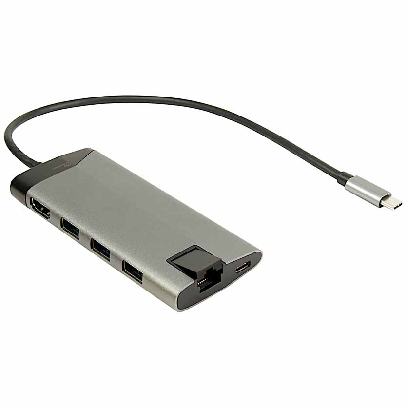 GDC-802 DOCKING STATION USB-C 8in1 ARGUS