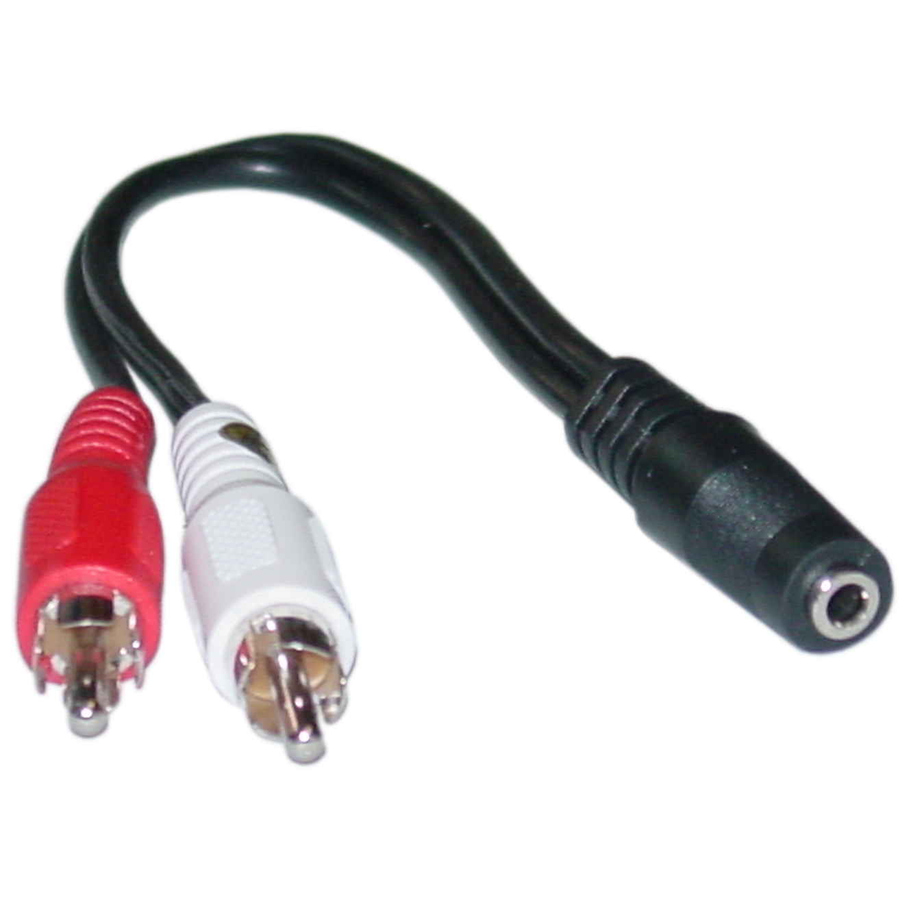 89940L 0.2mAUDIO 2xRCA M-3.5mmF STEREO INLINE