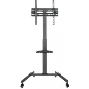 BP0121 TV/MONITOR STAND TROLLEY 32-55″ HEIGHT ADJUSTABLE MAX.35KG LOGILINK