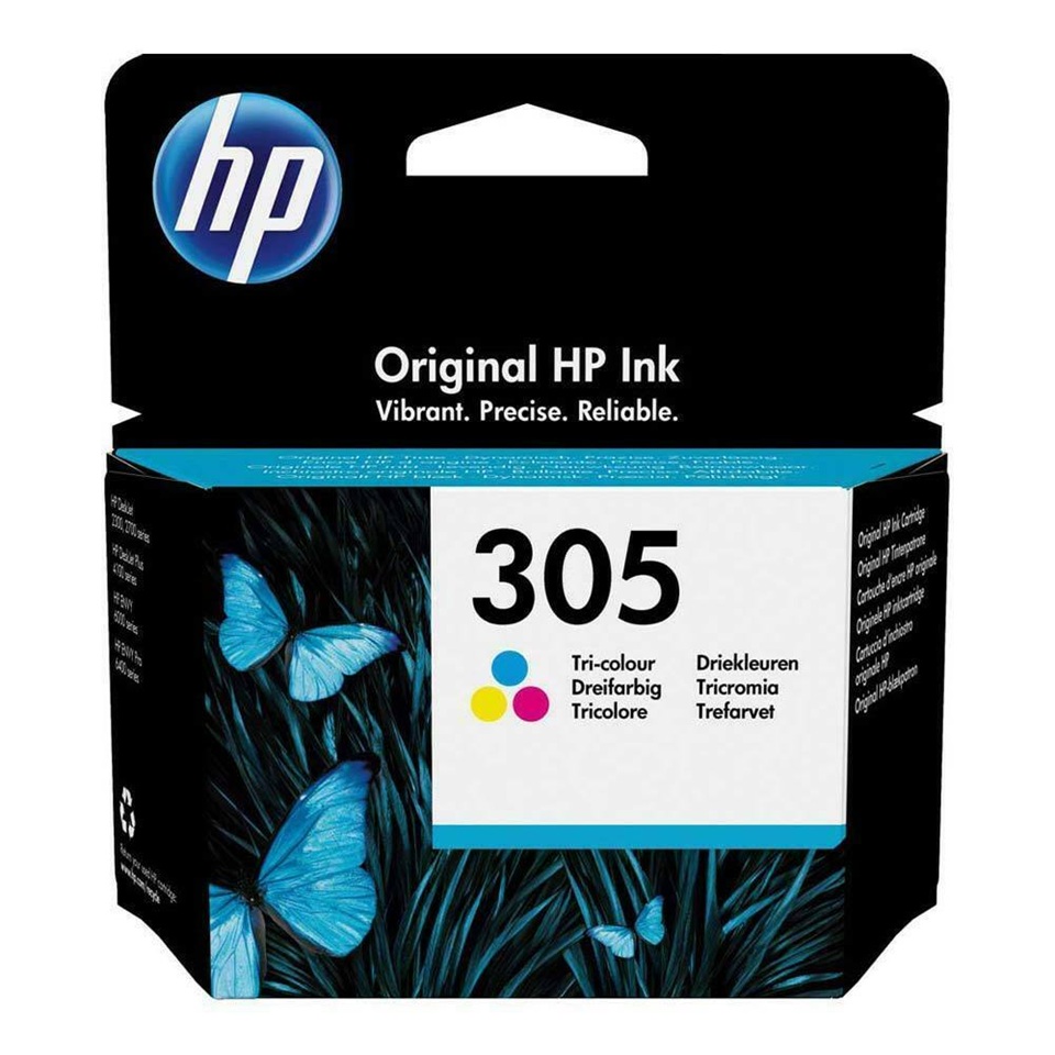 3YM60AE Tri-Colour HP305 Ink Cartridge, DJ2300/2700/10/2720