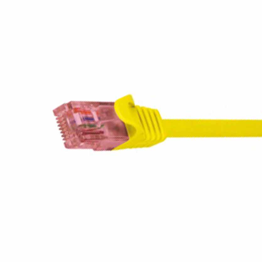BC-350Y 0,5m CAT6 UTP PATCH CABLE YELLOW GR KABEL