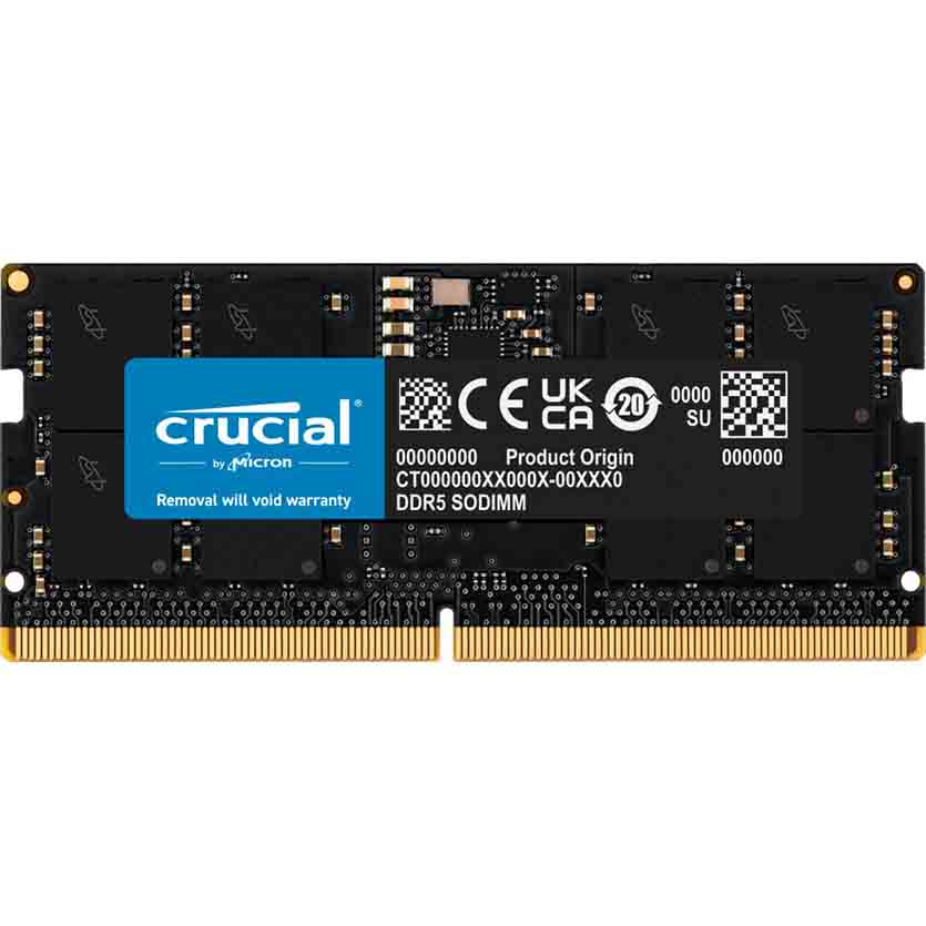 CT16G56C46S5 5600MHZ 1x16GB DDR5 SODIMM CRUCIAL