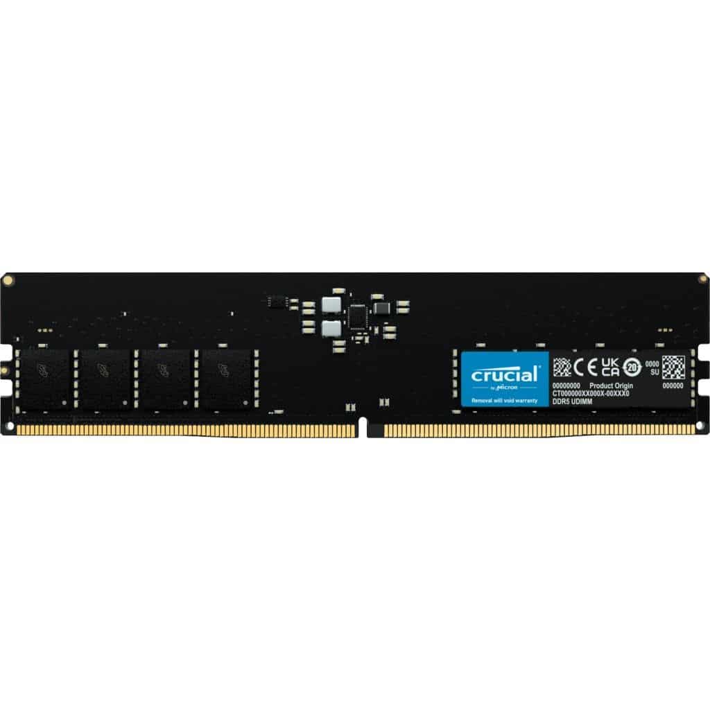 CT32G56C46U5 5600MHZ 32GB DDR5 UDIMM CL46 CRUCIAL