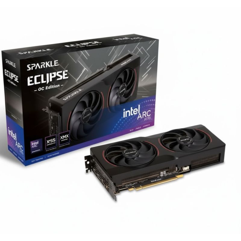 B570 10GB INTEL ARC ECLIPSE OC GDDR6 GRAPHICS CARD SPARKLE